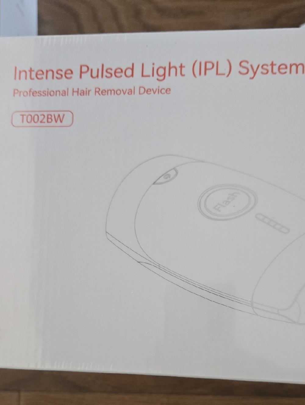 Intense Pulsed Light (IPL) Professional Hair Removal Device - White